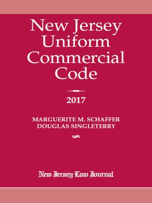 cover image of New Jersey Uniform Commercial Code